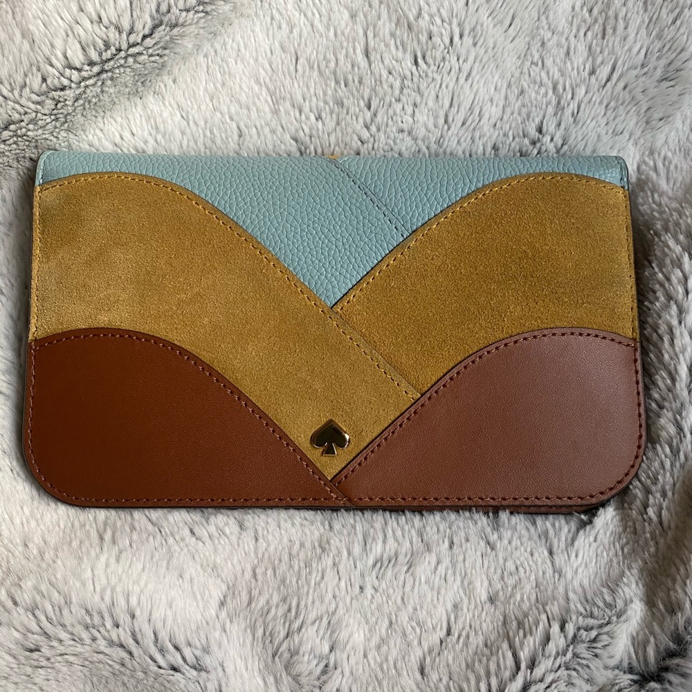 Kate spade flame wallet/clutch